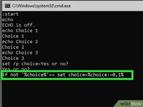 Immagine titolata Create Options or Choices in a Batch File Step 12