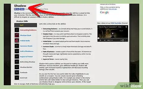 Immagine titolata Play a Nightblade in Elder Scrolls Online Step 6