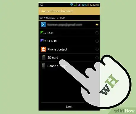 Immagine titolata Import Contacts from Excel to an Android Phone Step 10