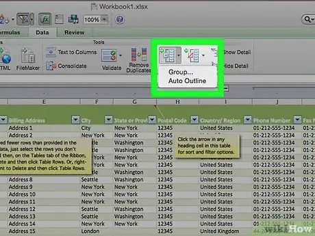 Immagine titolata Group and Outline Excel Data Step 10