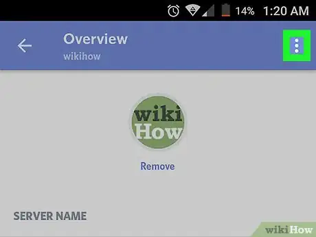 Immagine titolata Delete a Discord Server on Android Step 7