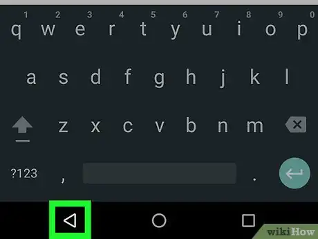 Immagine titolata Hide Keyboard when Done Typing on Android Step 4