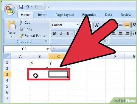 Immagine titolata Calculate Slope in Excel Step 3