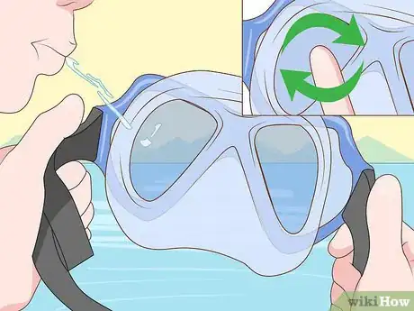 Immagine titolata Defog a Diving Mask Step 2