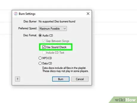 Immagine titolata Get Music off of YouTube to Make a Mix CD Step 25