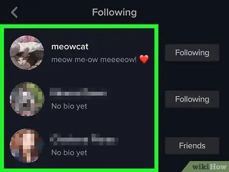Immagine titolata Unfollow People on Tik Tok on iPhone or iPad Step 4