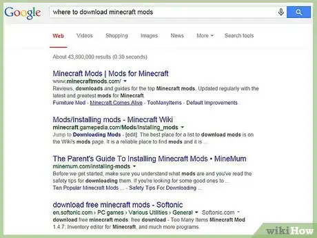 Immagine titolata Download Minecraft Mods Step 5