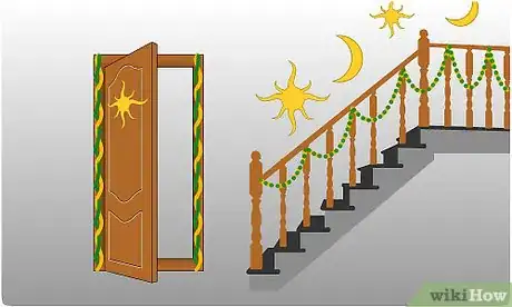 Immagine titolata Decorate over doorways and even stairs with greenery Step 2