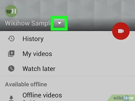 Immagine titolata Change Your Username on YouTube Step 2