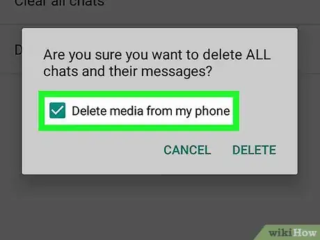 Immagine titolata Delete All Media on WhatsApp Step 13