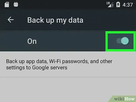 Immagine titolata Backup Contacts on Android Step 3