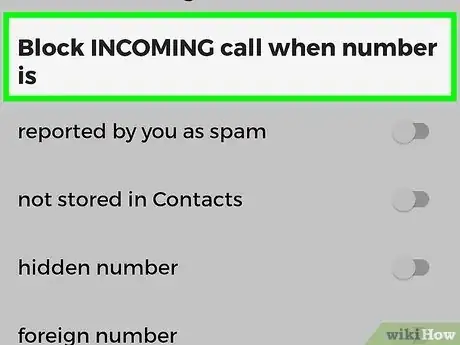 Immagine titolata Block Unknown Numbers on Android Step 15