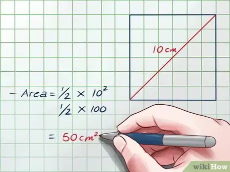 Immagine titolata Find the Area of a Square Using the Length of its Diagonal Step 9