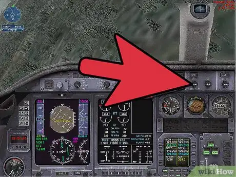 Immagine titolata Land in Microsoft Flight Simulator Automatically Step 7