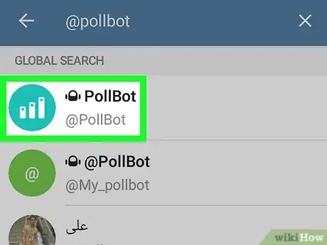 Immagine titolata Create Poll on Telegram on Android Step 4