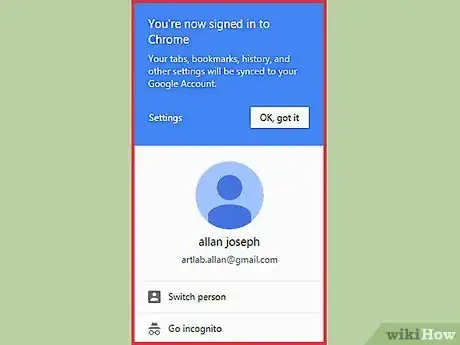 Immagine titolata Connect to Google Chrome Step 5
