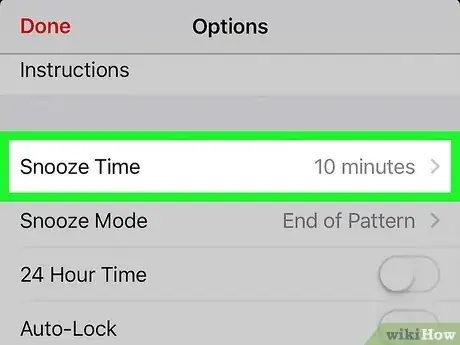 Immagine titolata Change Snooze Time on iPhone Step 14