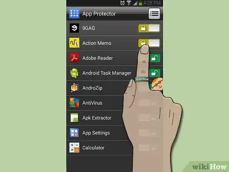 Immagine titolata Set App Lock or App Protector for Android Step 10