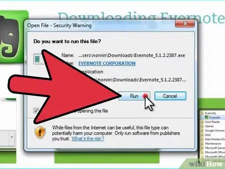 Immagine titolata Install and Use Evernote Step 2