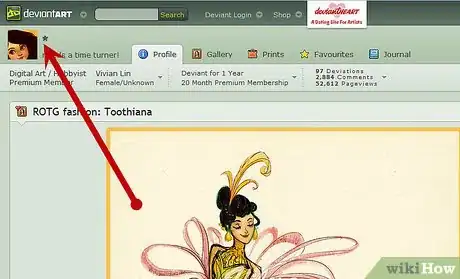 Immagine titolata Bypass the Mature Filter on deviantArt Step 2