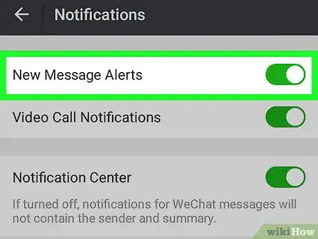 Immagine titolata Change WeChat Notifications on Android Step 5