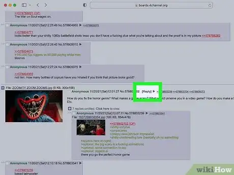 Immagine titolata Reply on 4chan Step 1