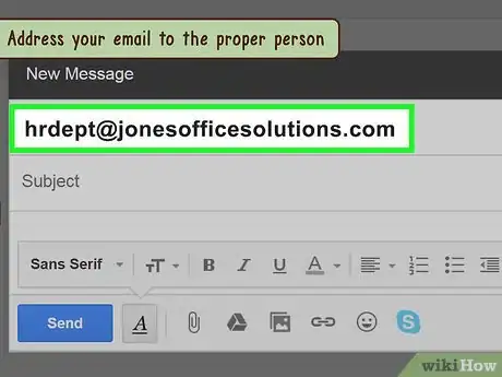 Immagine titolata Write an Email to Human Resources Step 1