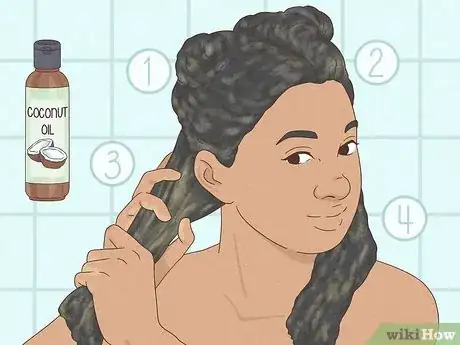 Immagine titolata How Often Should Black Hair Be Washed Step 4