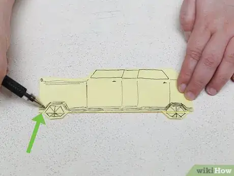 Immagine titolata Make a Paper Car Step 10