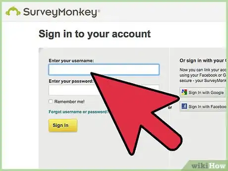 Immagine titolata Create an Online Survey With Surveymonkey Step 3