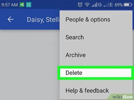 Immagine titolata Leave a Group Text on Android Step 8