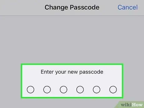 Immagine titolata Change Your Passcode on an iPhone or iPod Touch Step 8