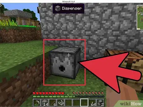 Immagine titolata Make a Dispenser in Minecraft Step 8