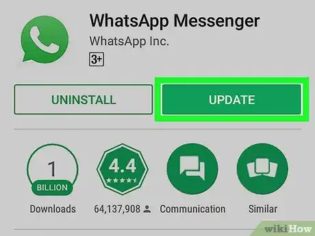 Immagine titolata Update Whatsapp on Android Step 4