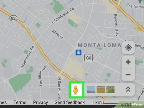 Immagine titolata Find North on Google Maps on PC or Mac Step 3