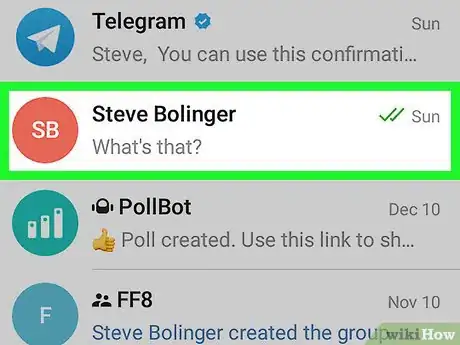 Immagine titolata Save Videos on Telegram on Android Step 2
