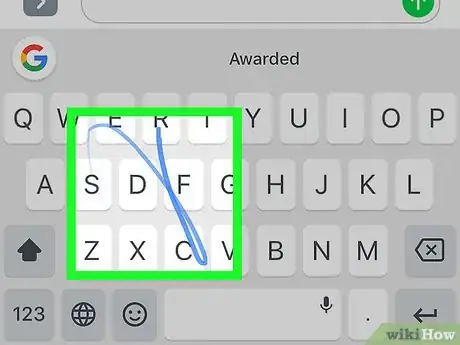Immagine titolata Glide Type with Gboard on iPhone or iPad Step 27