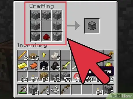 Immagine titolata Make a Dispenser in Minecraft Step 6