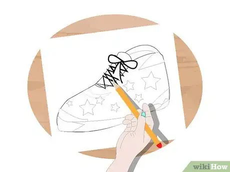Immagine titolata Decorate Shoes Step 3