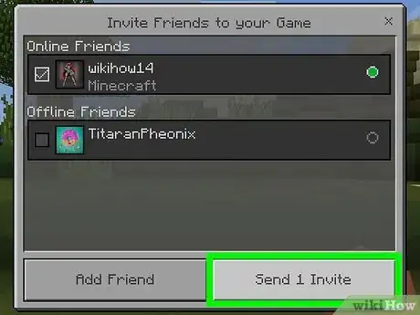 Immagine titolata Play Online Worldwide Minecraft PE Multiplayer Step 22