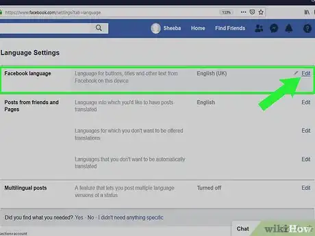 Immagine titolata Make a Single Name Account on Facebook Step 5