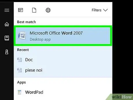 Immagine titolata Add a Graph to Microsoft Word Step 1
