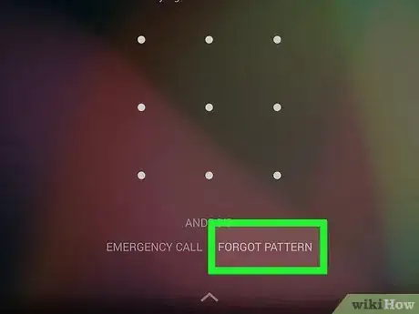 Immagine titolata Reset the Android Tablet Pattern Lock Step 22