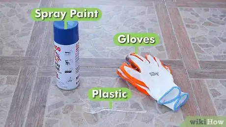 Immagine titolata Spray Paint Plastic Step 6