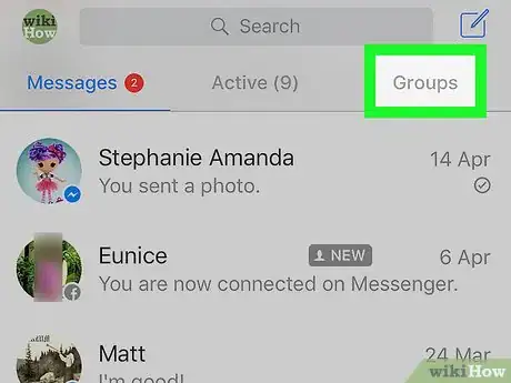 Immagine titolata Delete a Group on Facebook Messenger Step 14