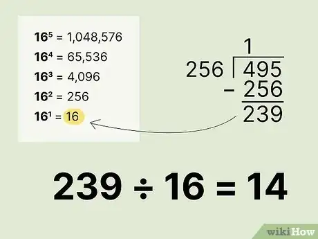 Immagine titolata Convert from Decimal to Hexadecimal Step 6