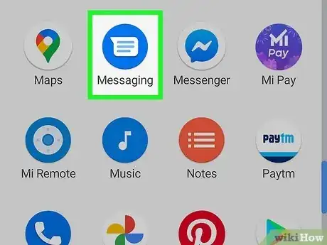 Immagine titolata Copy an Entire Text Conversation on Android Step 1
