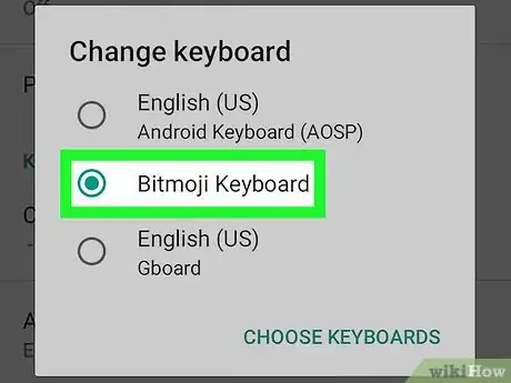 Immagine titolata Use Bitmoji with WhatsApp on Android Step 1