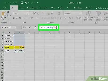 Immagine titolata Calculate Time on Excel Spreadsheet Step 17
