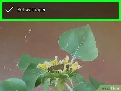Immagine titolata Set a Wallpaper on Google Photos on Android Step 7